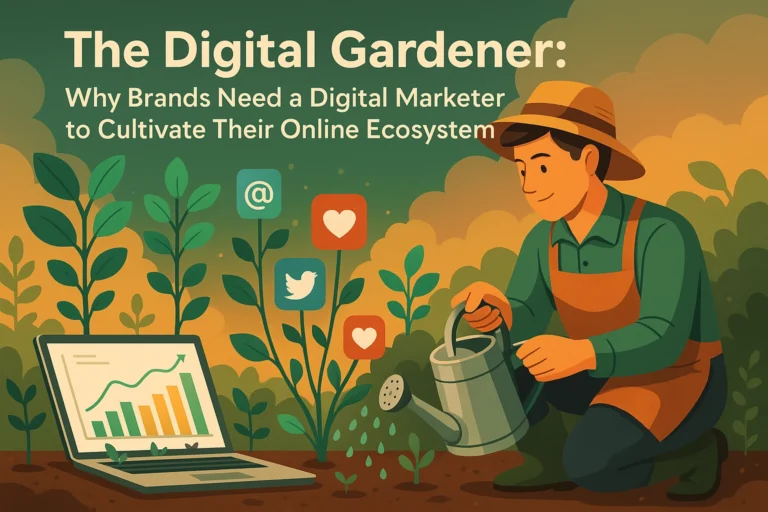 Blog post the Digital Gardener image of the Best Digital Marketer in Palakkad